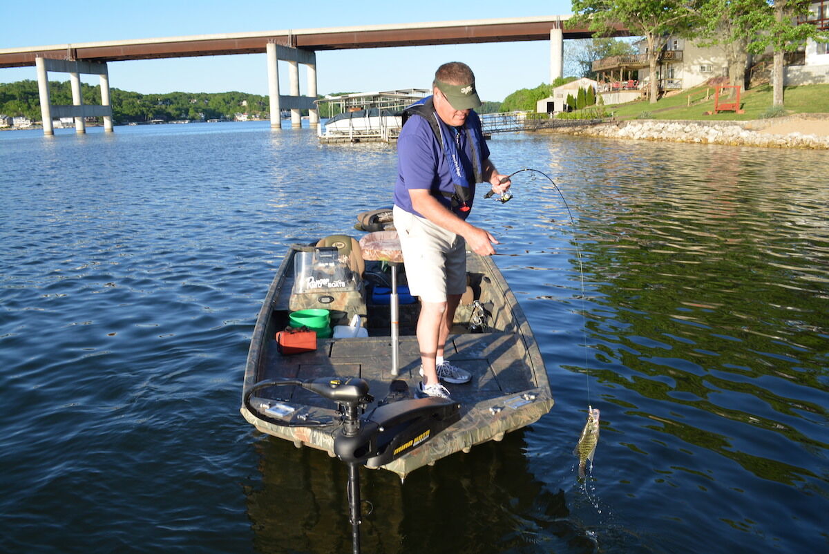 Darin Keim Catches A Crappie